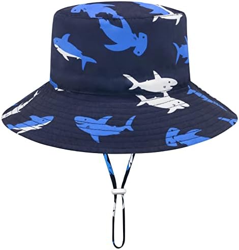 Baby Sun Hat Hat Chapéus para meninos Chapéus de menina para meninas chapéu infantil UPF 50+ largo BRIM