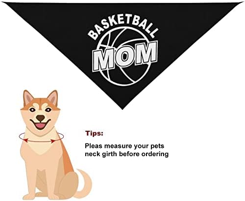 Mãe de basquete Funny Pet Scondf Bibs Triangular para Decoração de Acessórios para Leijief Prind