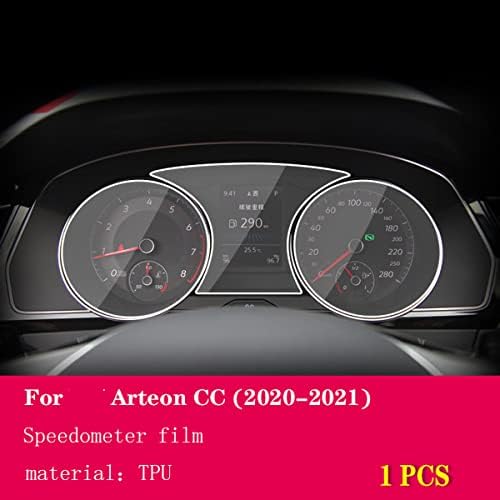 Adesivos de interiores de carro mGOOTP Protetor de cockpit, para Volkswagen Arteon CC 2020-2021