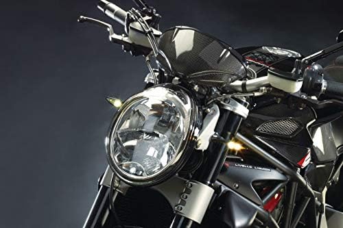 Kuryakyn 2541 Acessório de iluminação de motocicletas: Kellermann Micro Rhombus PL, LED Signal/Blinker
