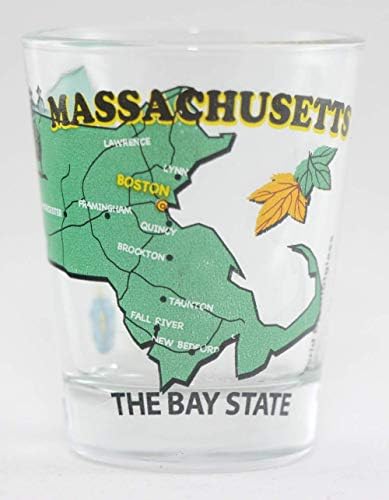 Massachusetts The Bay State All-American Collection Shot Glass