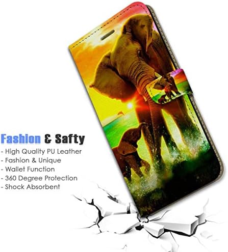 Para a Samsung S21, para Samsung Galaxy S21 4G 5G, capa de capa de carteira de flip -flip, A23243 Família