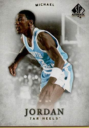 2012-13 Upper Deck SP Authentic 1 Michael Jordan Carolina do Norte Tar Heels NBA Basketball Card NM-MT