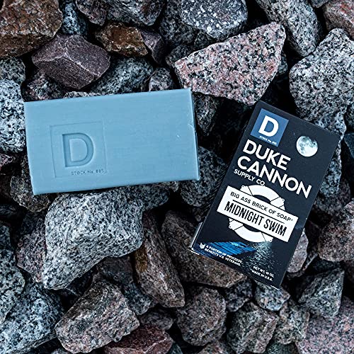 Duke Cannon Supply Co. Big Brick of Men's Soap - Midnight Swim, 10oz