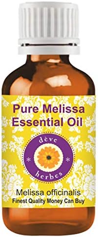 Deve Herbes Pure Melissa Oil Essential Óleo Natural Terapêutico Vapor Destilado 1250ml