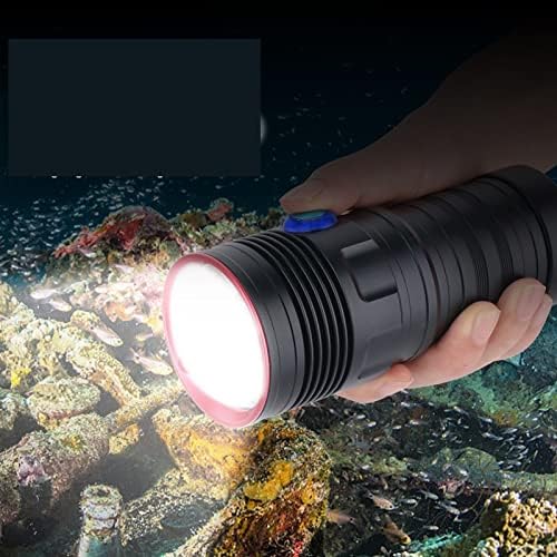 Lanternas wocoyosdt scuba lanterna de mergulho Subaquática Tocha super -impermeável para fotografia para