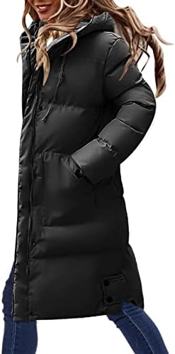 Iqka Lightweight Jacket feminino impermeável inverno grosso com capuz casacos de inverno Faux Fleece