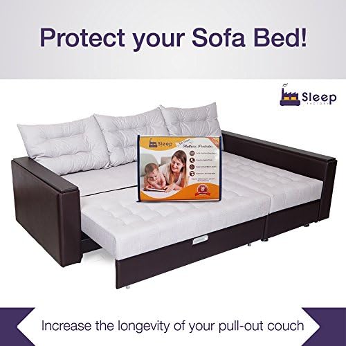 ZISA Dreams - Mattress & Sofá Bed Sleeper Protector | Segurança total por derramamento, impermeável,
