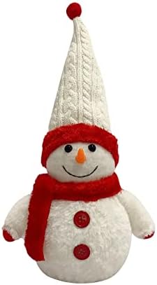 XIOS Decoração de Natal de Natal boneca brilhante boneca de boneca de neve boneco de neve férias lideradas férias