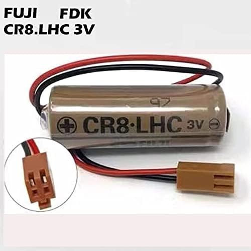 Yyshine Cr8-LHC 3V 2600mAh Substituição de bateria de lítio para Fuji FDK CR8-LHC PLC Backup Battery com