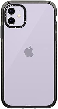 Case de impacto CASETIFY para iPhone 11 - Black Clear