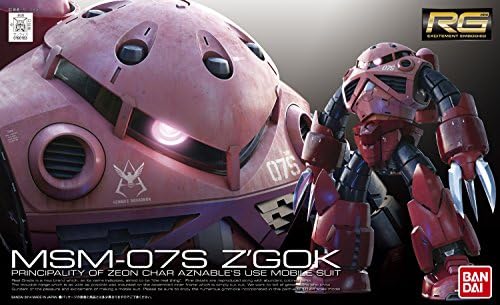 Bandai Hobby - Maquette Gundam - 16 z'gok char Gunpla RG 1/144 13CM - 4573102616012