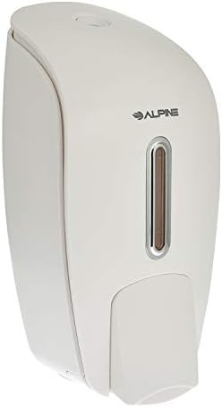 Alpine Industries Soap e dispensador de Soastizadores de Mão Líquidos, Montagem de Superfície, Capacidade