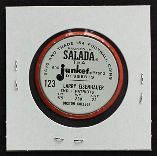 1962 Salada Coins 123 Larry Eisenhauer NM