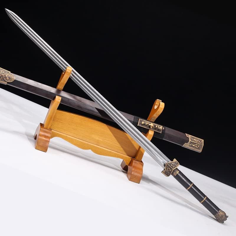 Espadas de aço real de alto grau ZPGP Swords tradicionais da dinastia Han Han