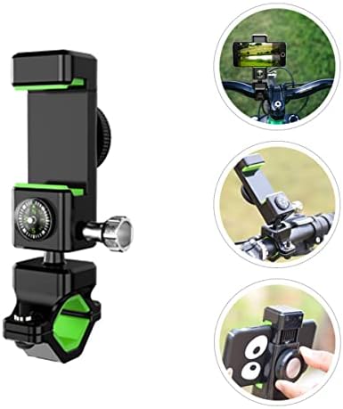 CLISPEED 1PC com suporte de motocicleta de celular rotativo e bússola suporte de motocicleta de motocicleta