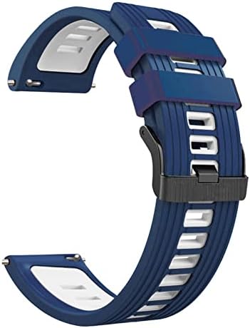 Bandas de cinta de silicone wscebck para ticwatch pro 3/3 gps lte smart watchband 22mm pulseiras de