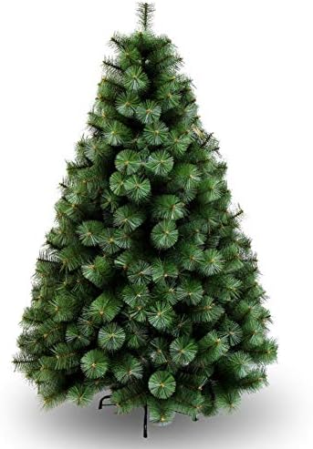 Dulplay Alpine Christmas Pine Tree, abeto premium articulado com 480 dicas de metal sólido pernas