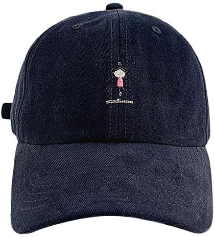Season4U Baseball Caps para Gilrs Women Sun Hats Borderyy Yoga Girl/Sheep/Kadi Newsboy Caps