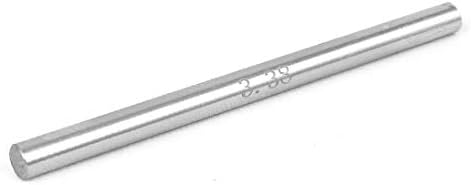 X-Dree 3,38 mm DIA +/- 0,001mm Tolerância de tungstênio Gaigo de alfinete cilíndrico (calibrador de Pines Cilíndricos