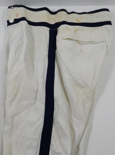 1984 Houston Astros Game usou calças brancas 30-24 DP25290 - Jogo usado calças MLB usadas