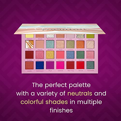 CCOLOR COSMETICS-Guardian, 28 cores de 28 sombras coloridas e paleta de pigmentos prensados, maquiagem
