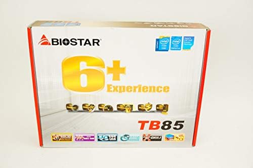 BIOSTAR 189846 PRODIÇÃO TB85 CORE I7/I5/I3 LGA1150 B85 DDR3 SATA PCI EXPRESS USB ATX VAREJO