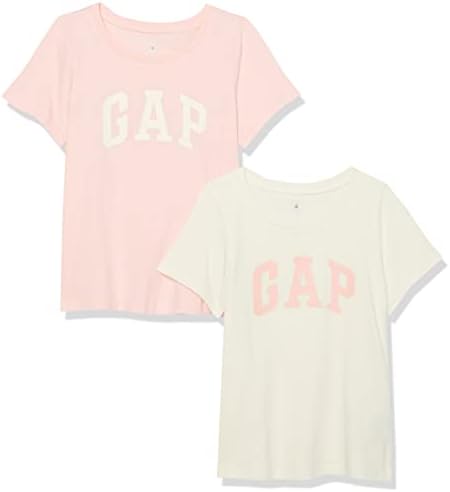 T-shirt de Logo de Manga de Manga Curta de Baby Girls de Gap Baby Girls