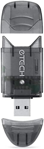 ETECH COLEÇÃO USB 2.0 SD/SDHC/SDXC CARDE DE MEMÓRIA LEITOR/ESCRITOR - SUPORTE SANDISK KINGSTON 256GB 128GB
