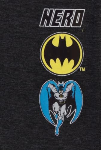 Batman Boys Jogger 2-Pack, DC Comics Jogger 2-Pack Pacote para meninos