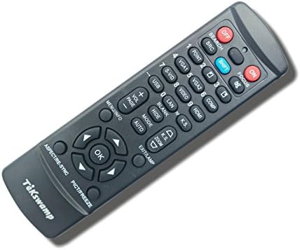 Controle remoto de projetor de vídeo tekswamp para christie lx1500