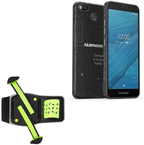 Fairphone 3+ Holster, BoxWave® [braçadeira flexsport] Bravegem ajustável para treino e corrida para
