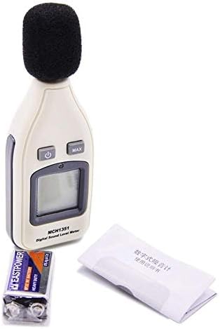 JF-XUAN Tester preciso Medidor de ruído digital MCH-1351 31,5Hz-8kHz Precisão de medição de 1,5dB