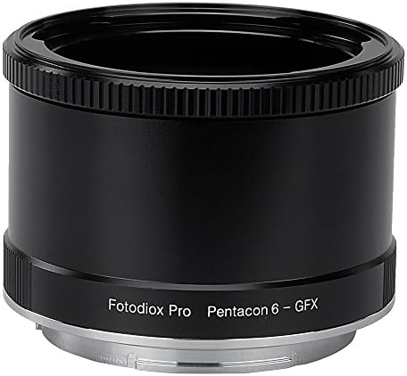 Adaptador de montagem de lentes Fotodiox Pro Pentacon 6 SLR lente para GFX 50s GG Mount Medium Format