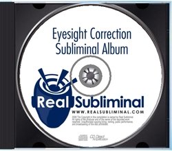 Série de saúde subliminar: CD de áudio subliminar da EyeSight Correção