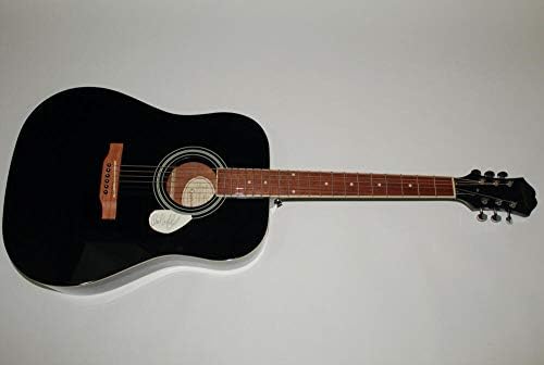 Brad Whitford assinou o Autograph Gibson Epiphone Acoustic Guitar - Aerosmith, raro