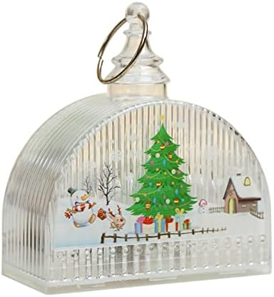 Lamentações decorações de Natal Lâmpada de cristal de lâmpada de lâmpada de cristal Exibir árvore de Natal