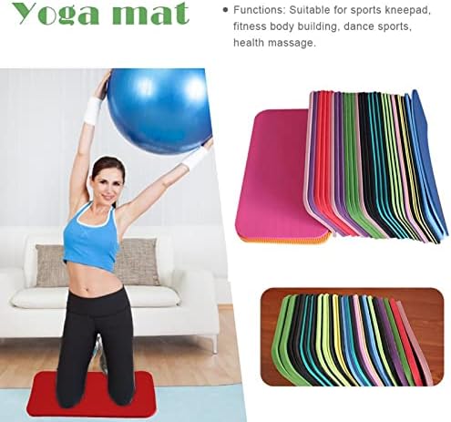 Costo de cotovelo de joelheira Yoga Mat Mat Cushion de 6 mm se encaixa tapetes padrão para articulações