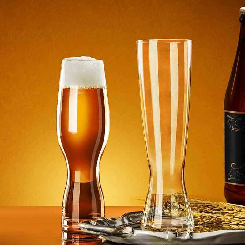 Yiylunneo cerveja artesanal vidro de trigo alemão Cerveja de cerveja Creative bar de vidro de vidro de vidro