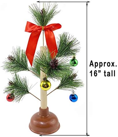 Funisfun Christmas Tree Manger Fung Gag Presente Hilariante Humor Branco Troca de Presentes de
