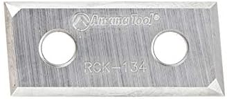 Ferramenta Amana - 28 x 12 x 1 5mm Inserir RC -1102 90 °, grau industrial