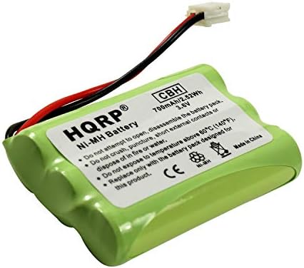 Bateria de telefone sem fio HQRP compatível com General Electric Ge 5-2721/52721 Substituição