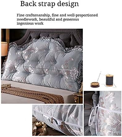Cabeldeira de cabeceira de topo, travesseiro de cabeceira, sofá-cama grande na cabeceira triangular