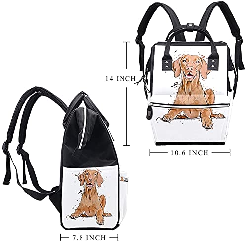Dog Beagle Retrato Animal Frela -Tote Bags Modinha Modinha Mochila Grande Capacidade Bolsa de Enfermagem