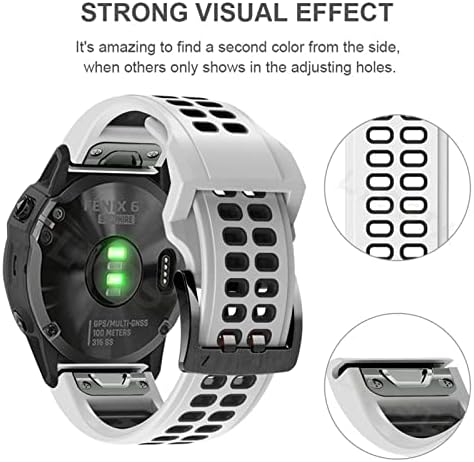 Czke 22mm 26mm Smart Watch Bands para Garmin Quickfit Watch Band