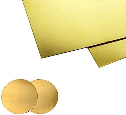 Sogudio Metal Capper Foil Capper Felas Metal Brass Cu Placa de folha de metal é ideal para fabricação de jóias