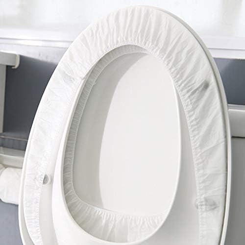 Aoof 10 pcs descartáveis ​​tampas de assento do vaso sanitário viajar de tampa higiênica à prova