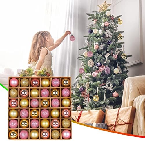 Decorações de Natal Árvore de Natal Pommel Bola de Natal Decorações de Férias de Bola Brilhante