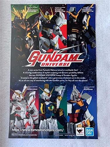 Universo Gundam/Gunpla 11 X17 Pôster promocional original 2019 Bandai Char's Counter Attack