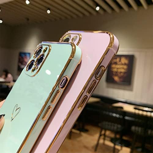 Lutty Compatível com o iPhone 13 Pro Case para mulheres, capa de telefone suave de luxo para meninas [Proteção